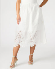 Anaisa Skirt White