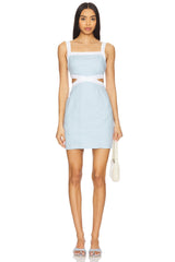 Pandora Contrast Mini Dress