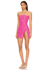 Cover Me Up Tube Mini Dress