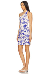 Iris Asymmetric Mini Dress