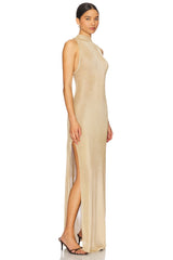 Henne Metallic Dress
