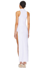 Janet Slit Midi Dress
