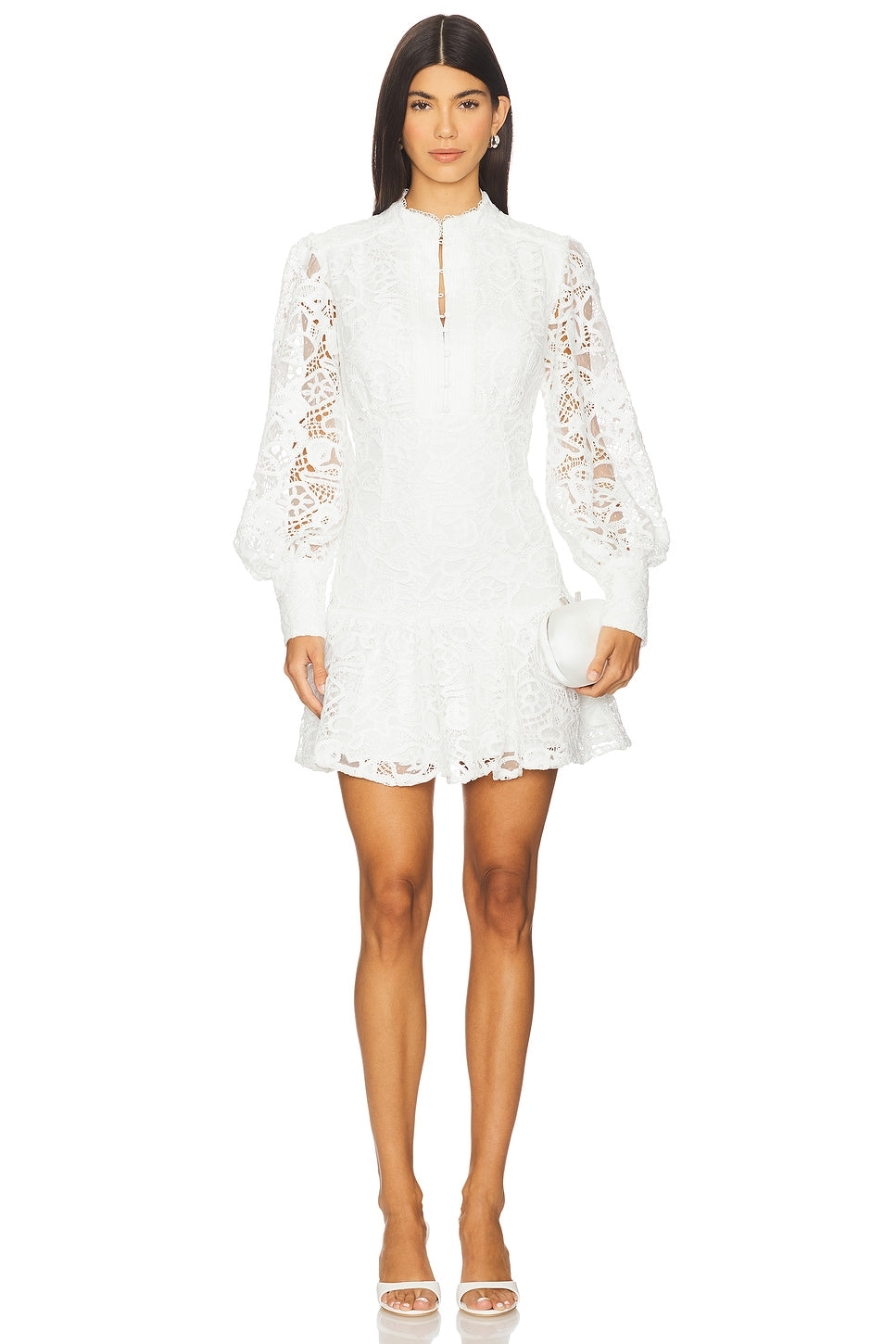 Remy Embroidered Mini Dress