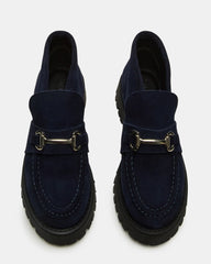 Leon Navy Suede