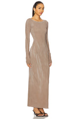 Marbella Long Sleeve Maxi Dress