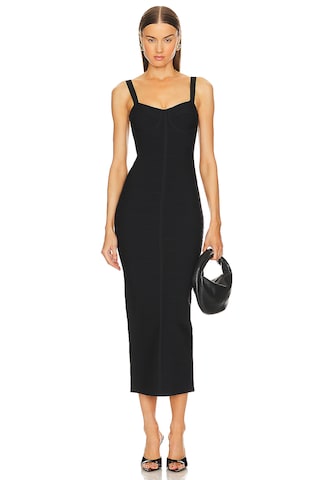 x REVOLVE Amyra Bandage Midi Dress
