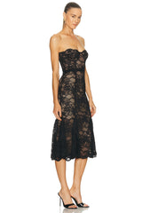 Lucienne Lace Midi Dress