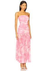 Solana Mesh Maxi Dress