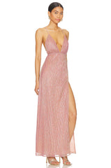 Hailee High Slit Maxi Dress