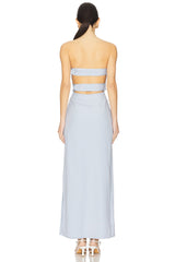 Romy Strapless Panel Back Dress