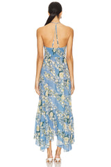 Heat Wave Printed Maxi Dress
