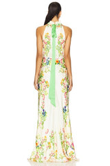 Michelle Dress in Nerine Trellis