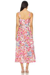 Lilah Corset Midi Dress