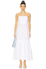 Ruffle Flare Midi Dress