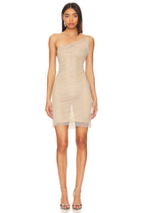 Elliptical Mini Dress