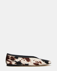Leni Brown Cow Print