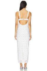 Petal Long Slip Dress