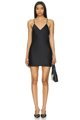 Bias Slip Mini Dress