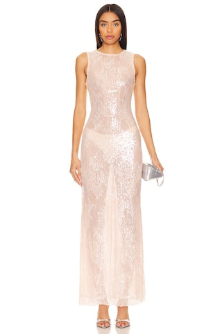 Rena Lace Maxi Dress