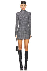 Long Sleeve Turtleneck Pickleball Dress