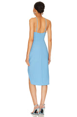 Lisette Drape Midi Dress