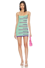 Rhea Open Stitch Mini Dress