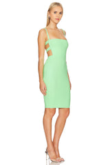 Open Back Mini Dress