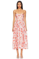 Lola Corset Midi Dress