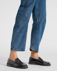 Madison Black Leather