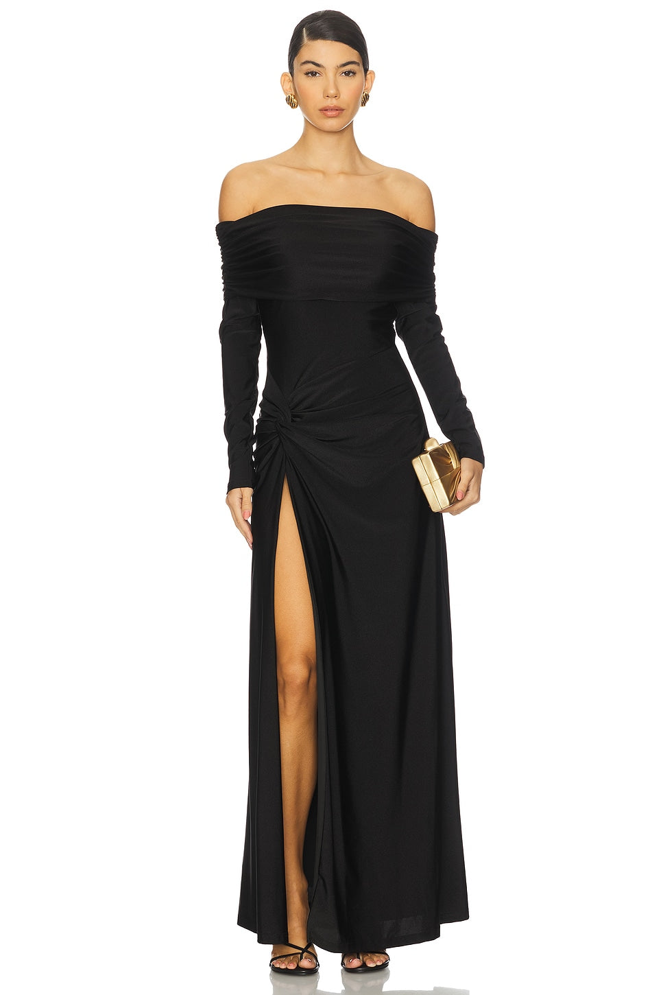 Abbie Off Shoulder Maxi Dress