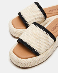 Beachy Woven Cream Multi