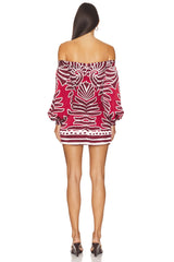 Brodie Off Shoulder Mini Dress
