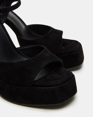 Liandra Black Suede