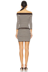 X Bella Hadid Saloon Knit Mini Dress