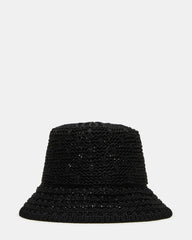 Breezy Straw Hat Black