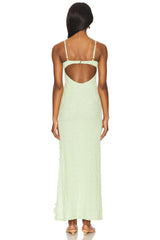 Petal Long Slip Dress