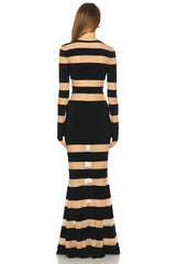 Spliced Dress Fishtail Gown