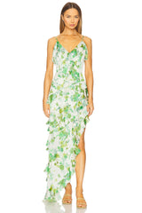 Tess Asymmetrical Maxi Dress