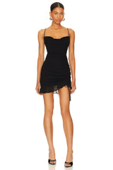 Mileva Ruched Mini Dress