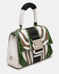 Diego Bag Green Metallic