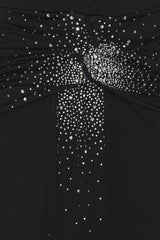 Azure Crystal Embellished Maxi Dress