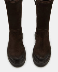 Joselyn Chocolate Brown Suede - Sm Rebooted