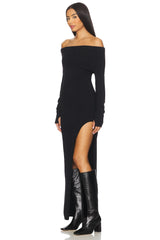 Barly Off Shoulder Maxi Dress
