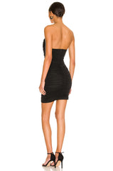 Sonya Bustier Mesh Dress