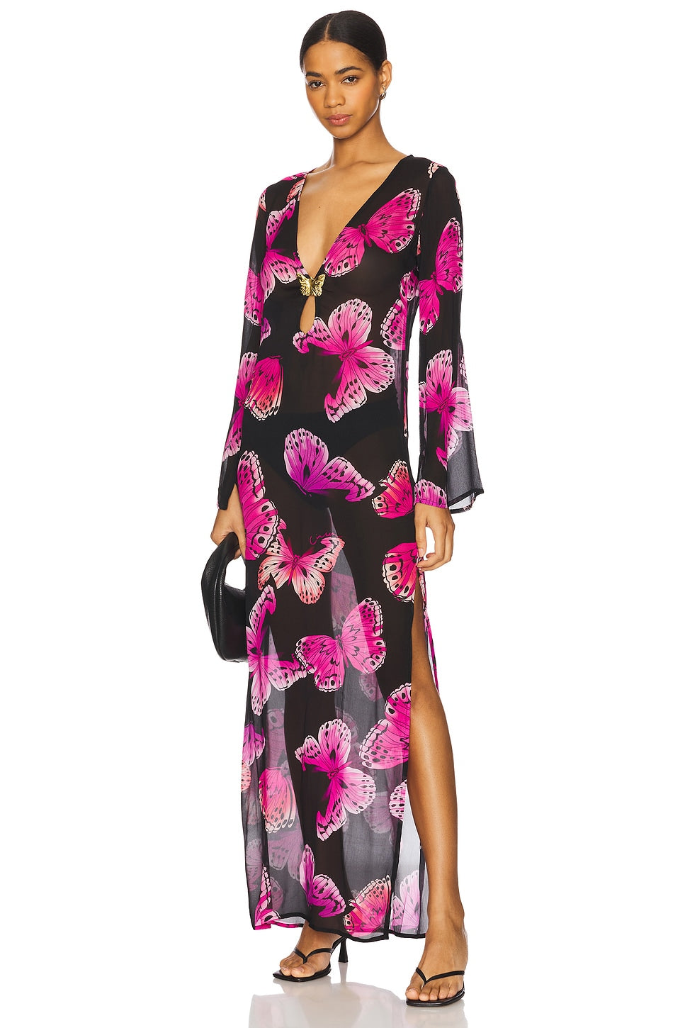 Hotline Butterfly Maxi Dress
