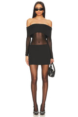 Elmina Sheer Mini Dress