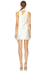 Gloss Scarf Mini Dress