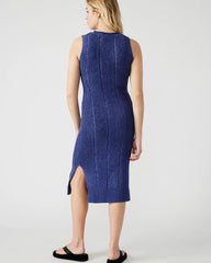 Amirah Sweater Dress Blue