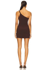 Ariven Asymmetric Mini Dress