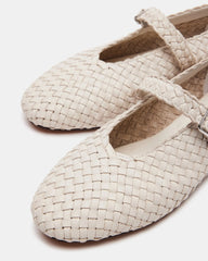 Dreaming Woven Cream Leather - Sm Rebooted